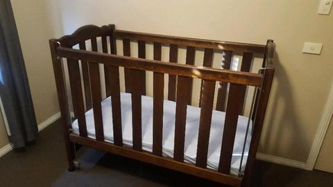 Cot With Near New Mattress