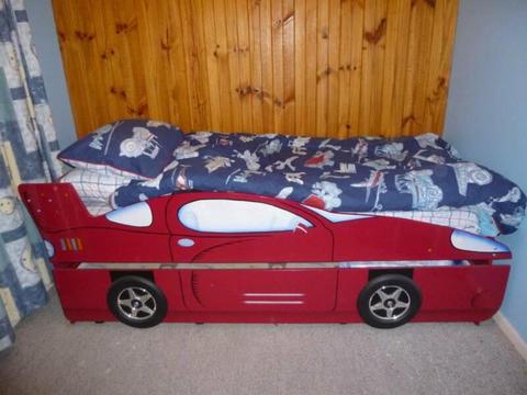 Boy's Car Bed