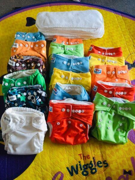 PPU'' MCN, 17 cloth nappy with 29 inserts