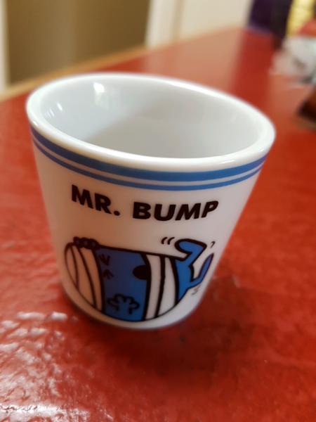 Mr Bump Egg cup
