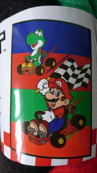 Super Mario- Mario kart fleece blanket