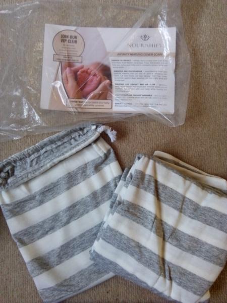 Privacy breastfeeding scarf - brand new