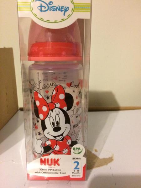 Nuk milk bottle