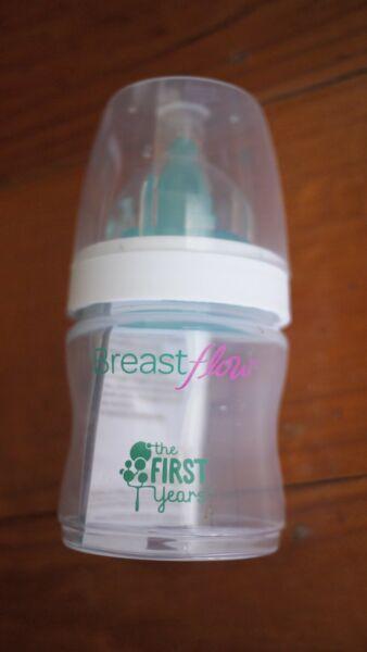 3 Pack Baby Bottle, The First Years Breastflow, 5 Ounce, New