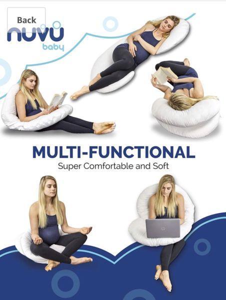 Full Body Pregnancy Pillow. Maternity Nursing and Back Pain Relief