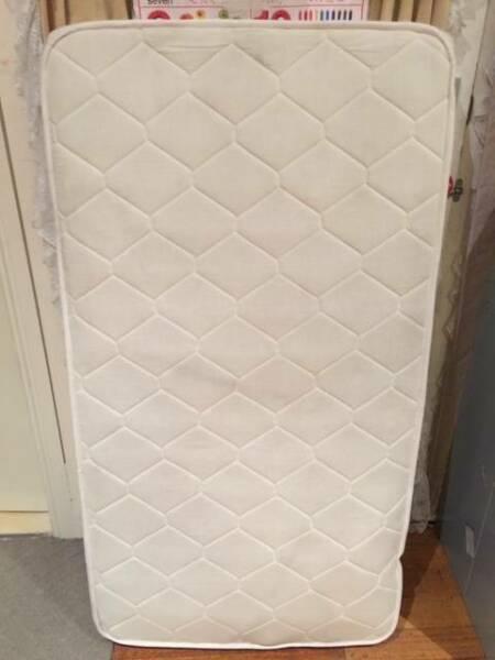 Baby inner spring cot mattress, used good condition !