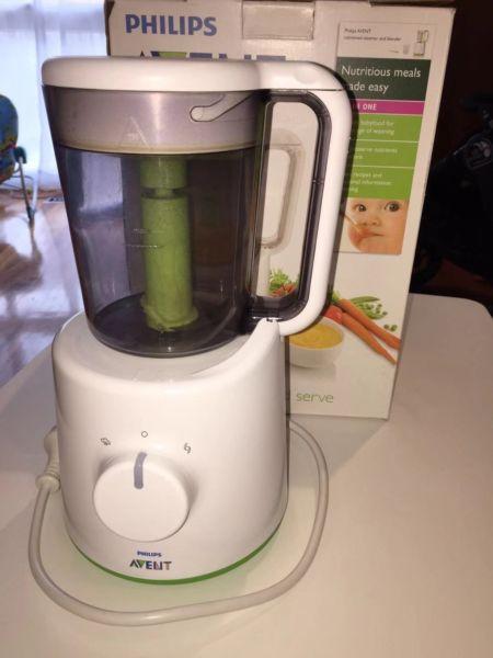 Avent Combined Blender And Steamer $40