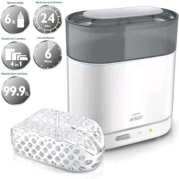 Almost New Philips Avent 4-in-1 Electric Steam Steriliser