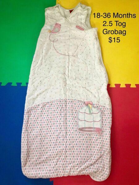 Baby Sleeping Bags in excellent condtion