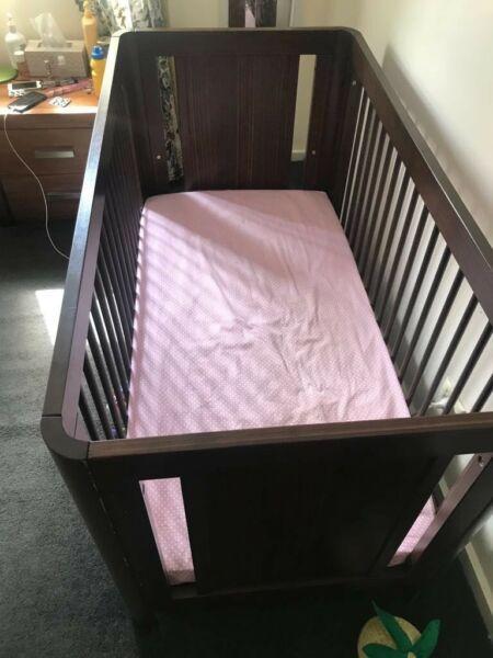 Troll Sun Cot with mattress as good as new!!