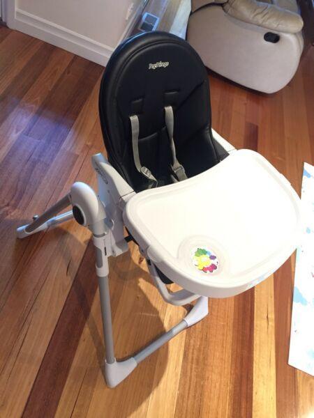 Baby high chair seat