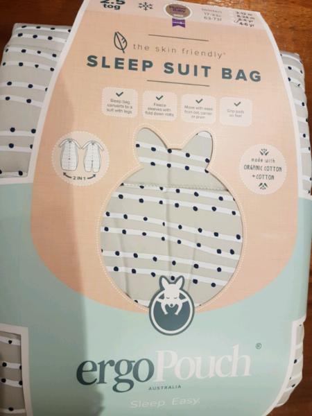 ErgoPouch Sleep Suit Bag 2.5 Tog . Size 4-6