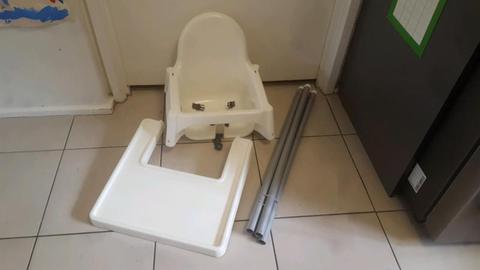 Ikea Antilop High Chair with Tray