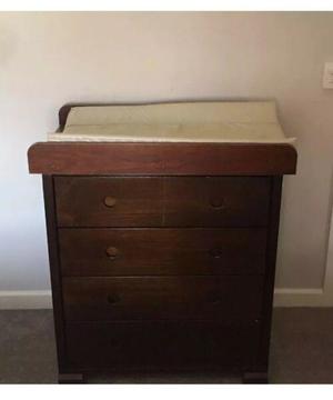 Change table top attachment for King Parrot Chest Drawers Custom Made