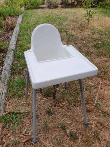 White IKEA Antilop High Chair