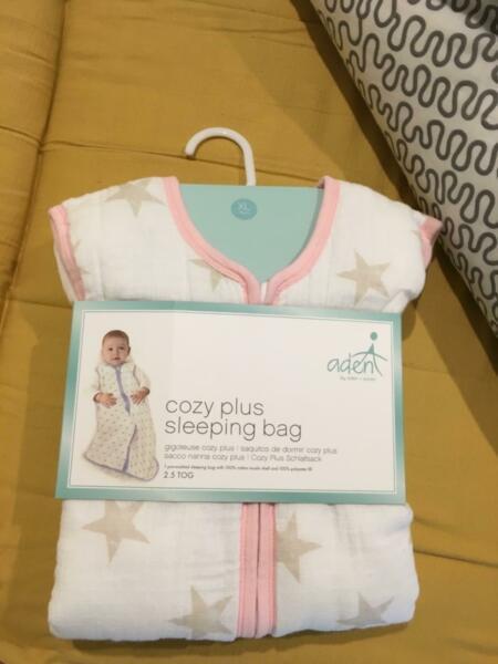 New Aden brand cozy plus sleeping bag 18 m