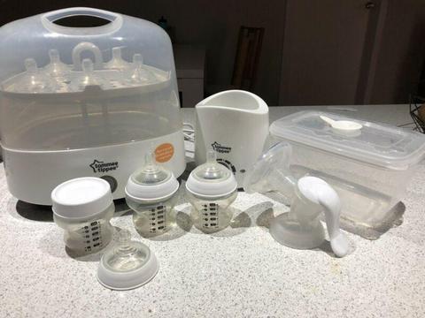 Tommee Tippee steriliser and accessories