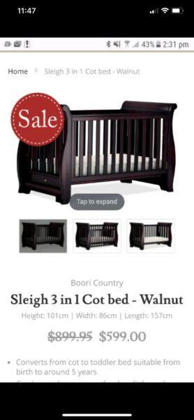 Boori country sleigh collection complete bedroom
