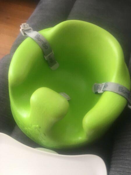 Baby Bumbo Seat with Tray & Suction Toy