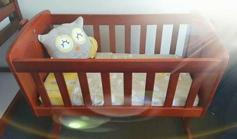 Baby Cradle and Accessories