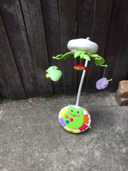 FISHER price cot mobile for sale