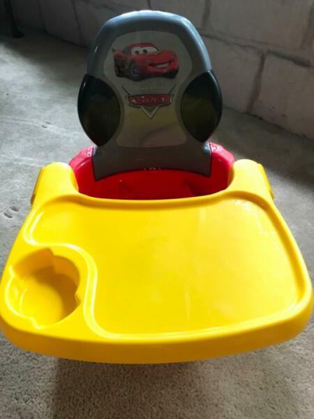 Disney cars feeding booster seat