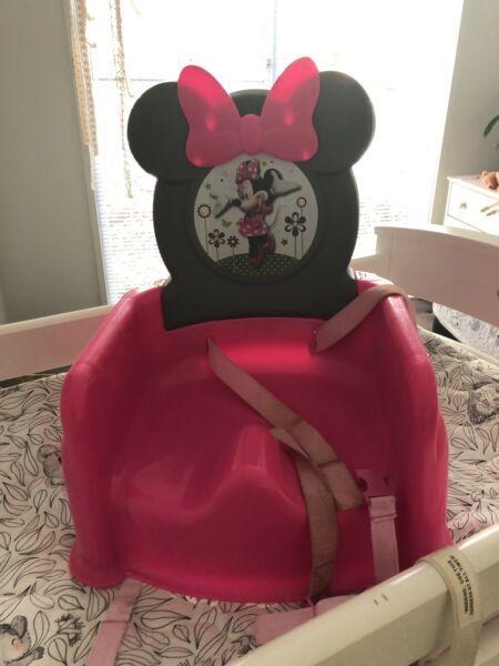 Minnie Mouse high chair