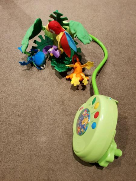 Fisher Price peek a boo leaves mobile