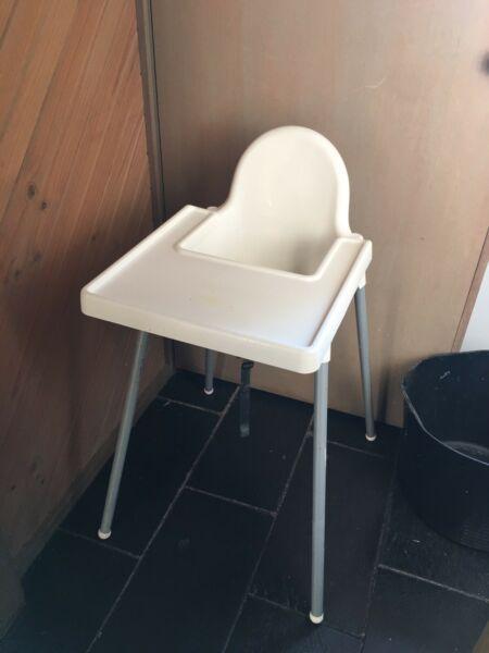 Ikea Antilop high chair - with tray and cushion