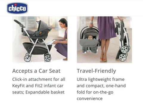 Chicco capsule and caddy pram