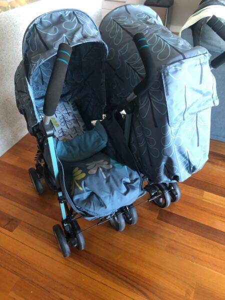 Price drop. Double Stroller- Cosatto- nearly new