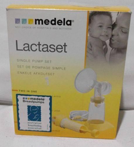 New Medela Lactaset Single Pump Set