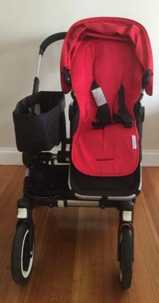 Bugaboo Donkey Duo-inc 2 Seat Liners & 2 cup holders - Great condition