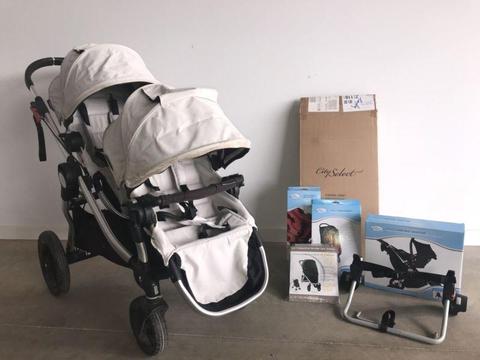 Baby jogger city select double pram - extras