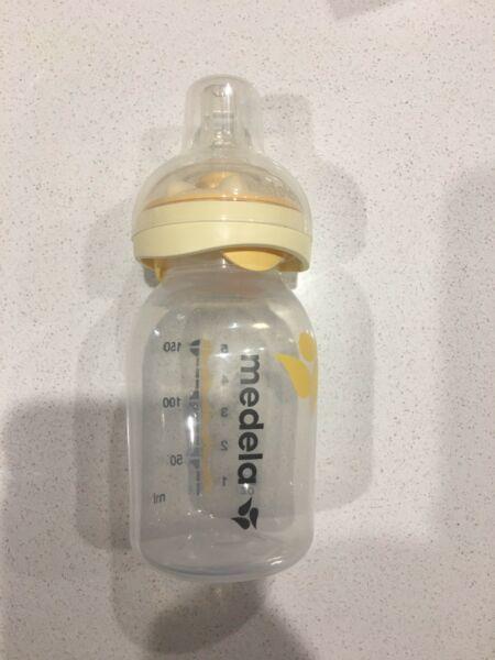 Medela bottle 150 ml calma teat 150 pump & save breastfeeding bags