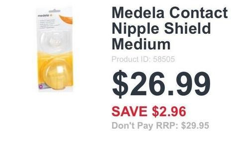 Medela Contact Nipple Shield w/Case (Large)