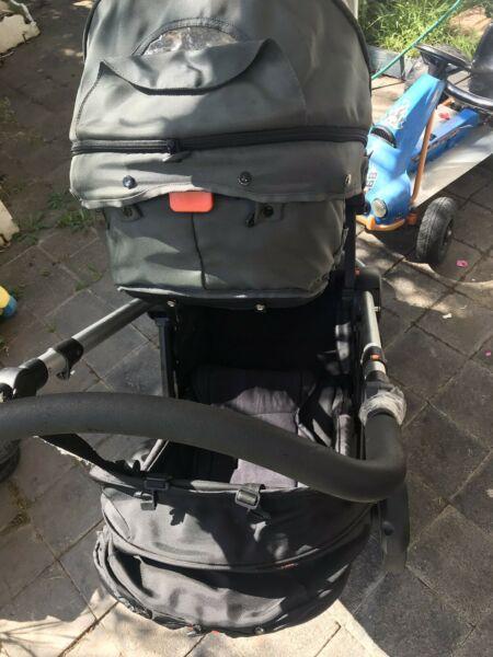 Pram double seats