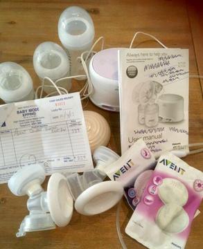 Electric breastmilk express, barely used
