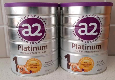 2 x A2 infant formula stage 1 brand new sealed