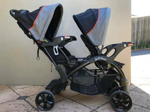 BabyTrend Sit N Stand Double Pram