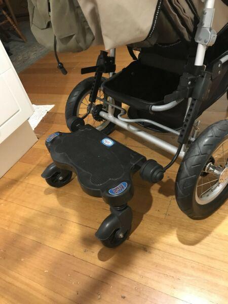 Valco Hitch Hiker Toddler Board- adjustable to suit most prams