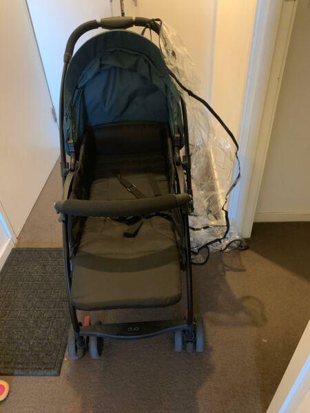 Infant Baby Pram Stroller (Target Deluxe 4 Wheel Stroller)