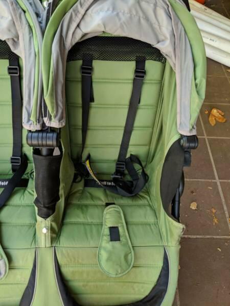 City select Double pram/stroller in excellent used condition