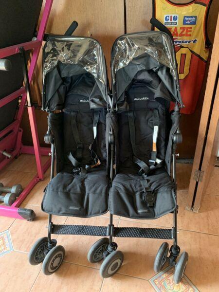 Double pram used but great condition
