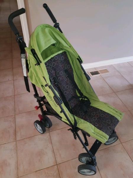 Babylove Stroller in green