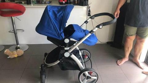 Infasecure baby pram from birth to toddler