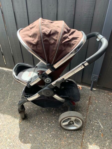 ICandy peach pram and capsule