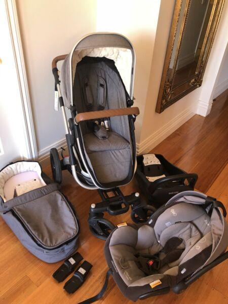 Joolz geo maxi cosi capsule and adapters travel system