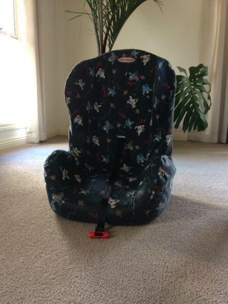 Portable car booster seat