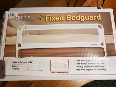 2 x Valco vee bee toddler bedguard side rail as new
